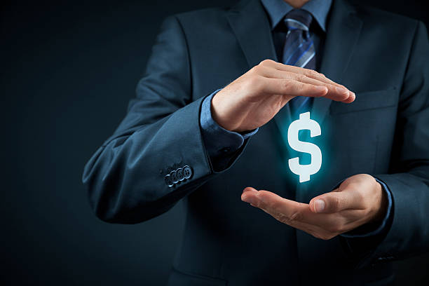 Protect company finances and tax optimization, company investment, represented by dollar symbol.
